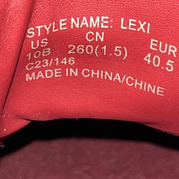 KATE SPADE The LEXI SLIP ON SNEAKERS BLACK WHITE & GRAY RIBBON BOWS - EUC - 10B - Picture 10 of 12